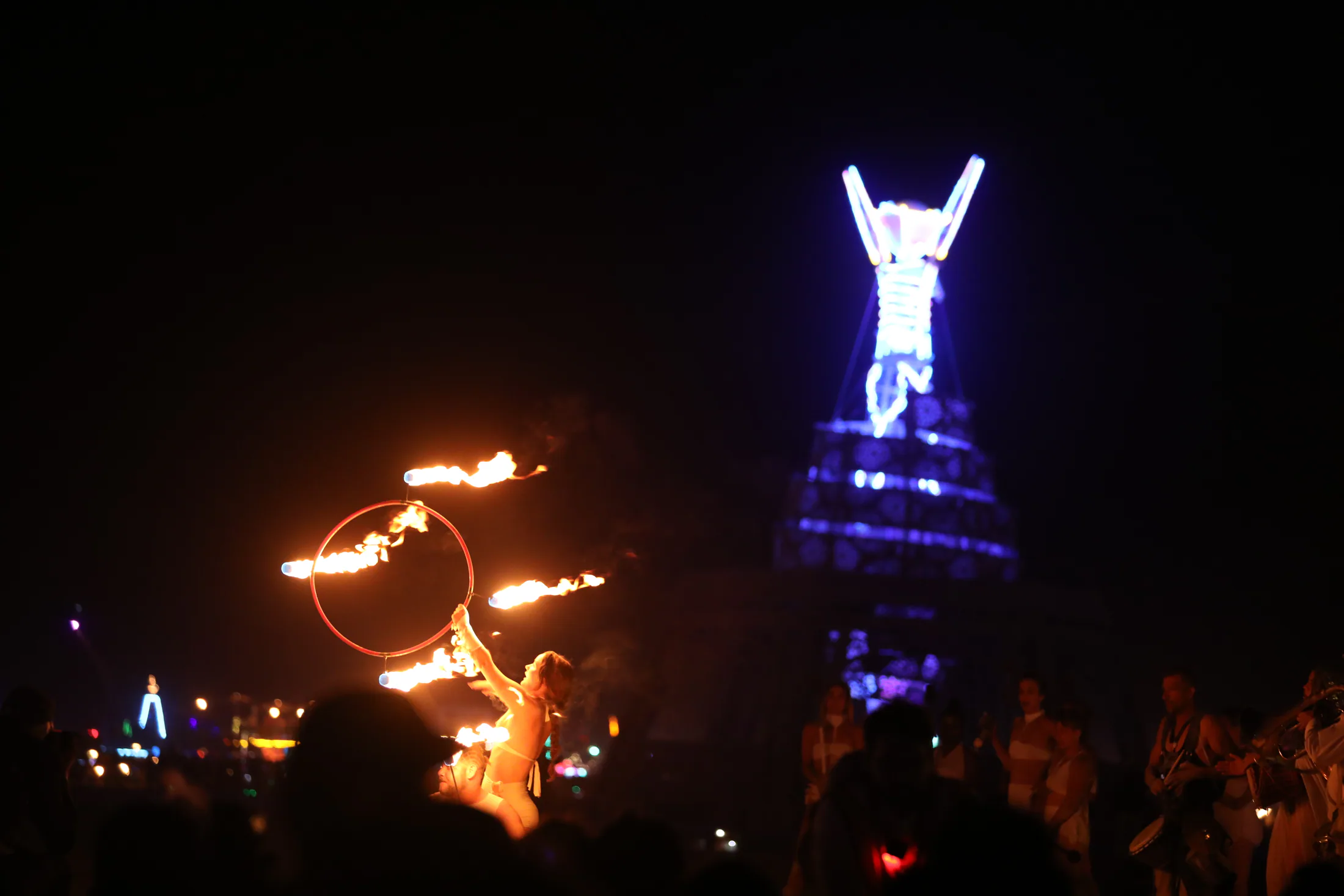2019 年火人节烧火人照片，第 2 张，共 15 张