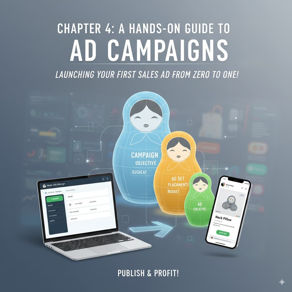 [Facebook & Instagram Ads in 8 Steps] Lesson 4/8: A Hands On Guide to Ad Campaigns — Launching Your First Sales Ad from Zero to One!