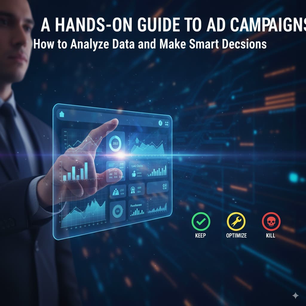 [Facebook & Instagram Ads in 8 Steps] Lesson 5/8: A Hands On Guide to Ad Campaigns — How to Analyze Data and Make Smart Decisions