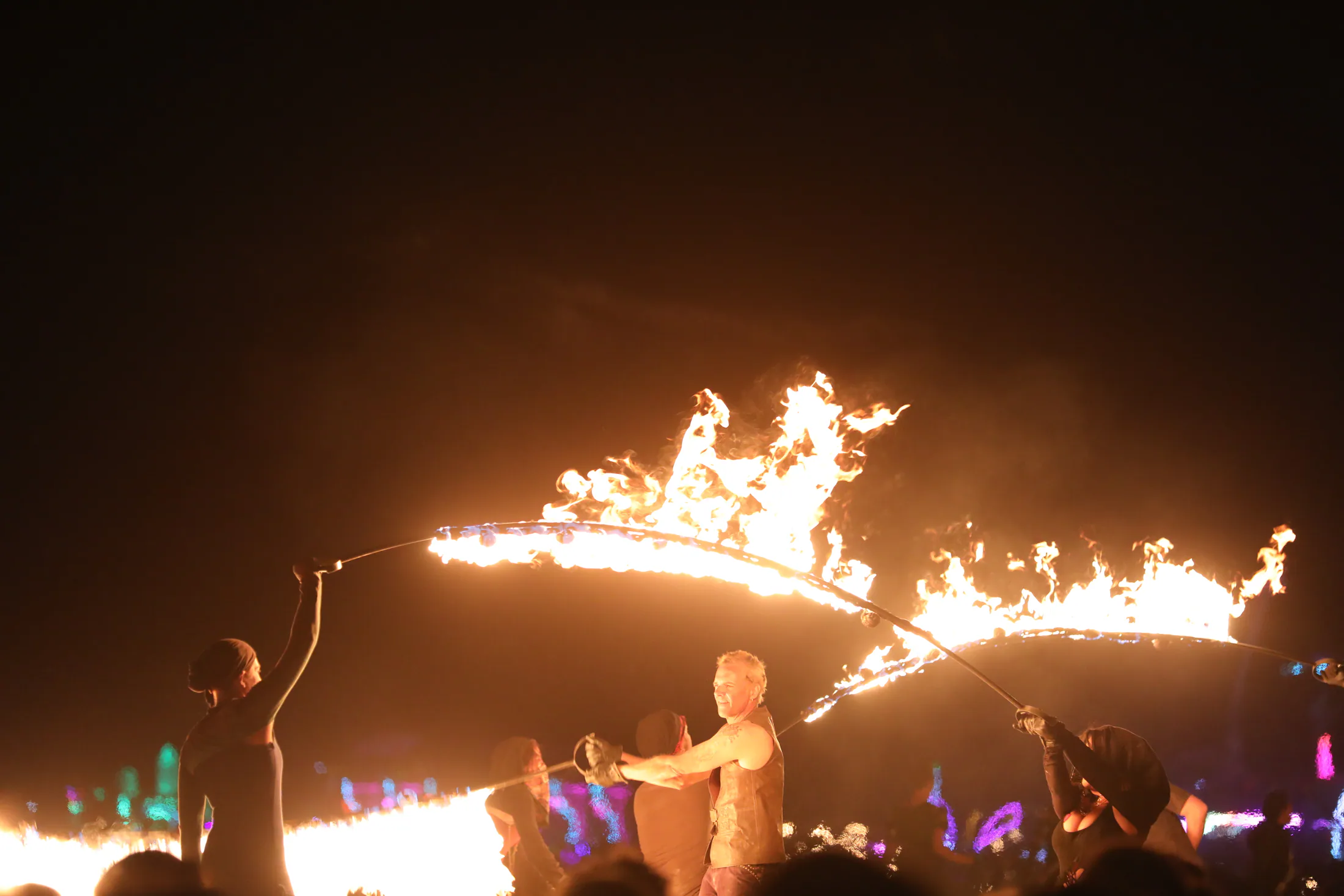 The Man Burn at Burning Man 2019, photograph 3 of 15