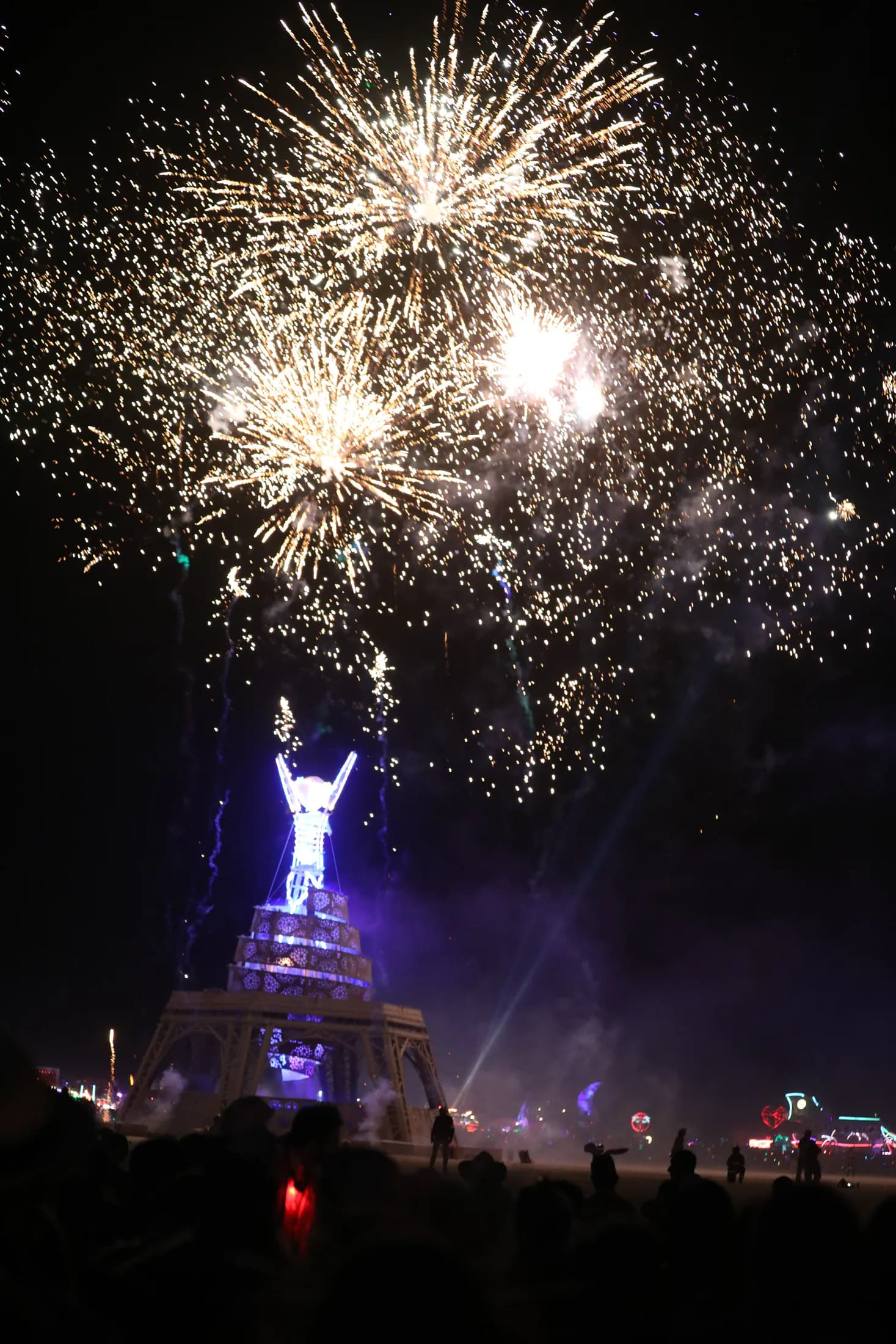 The Man Burn at Burning Man 2019, photograph 6 of 15