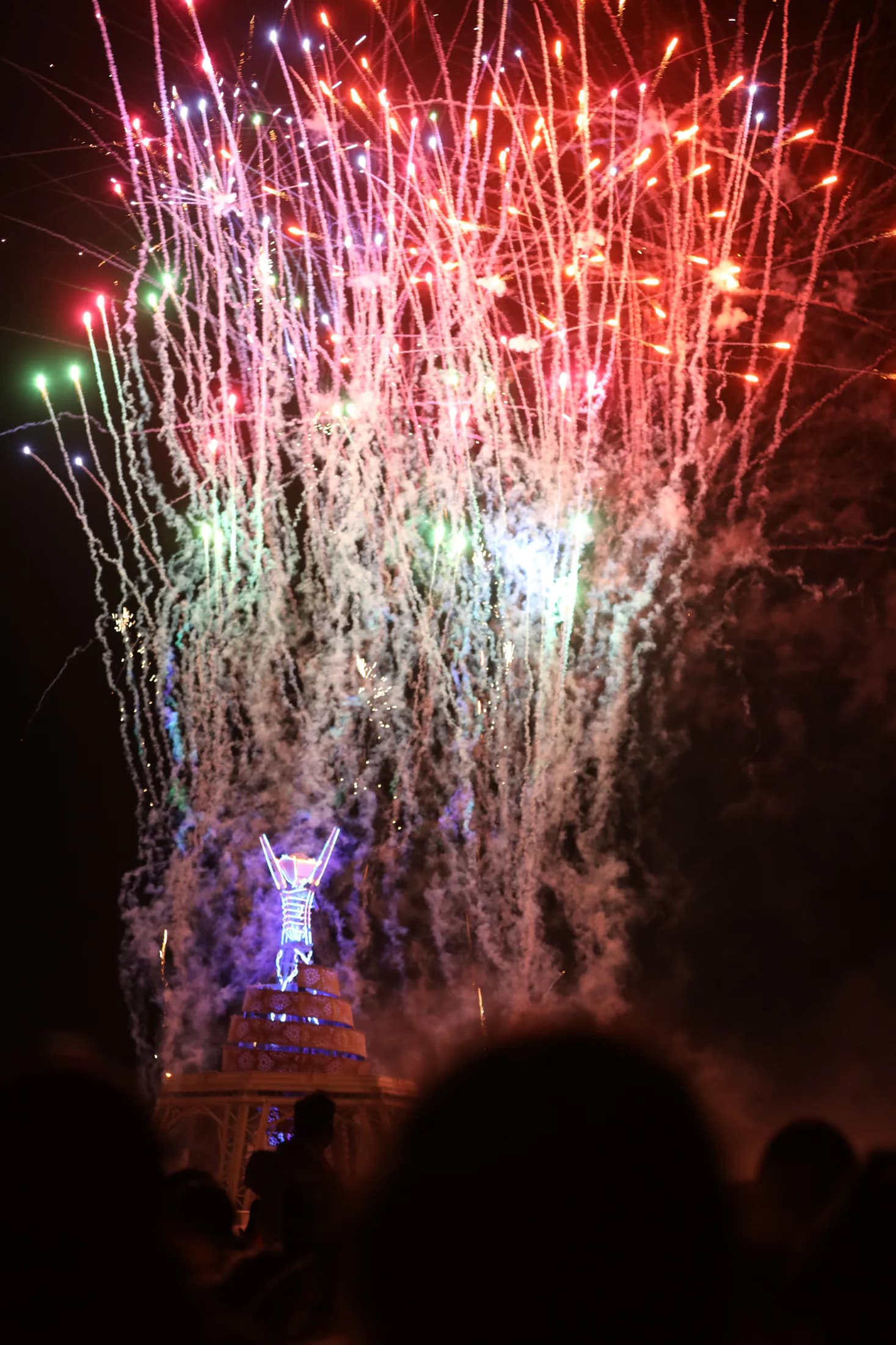 The Man Burn at Burning Man 2019, photograph 10 of 15