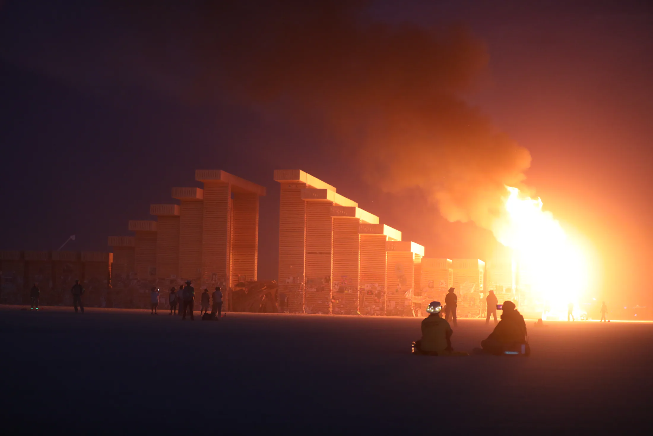 The Temple at Burning Man 2019, photograph 2 of 9