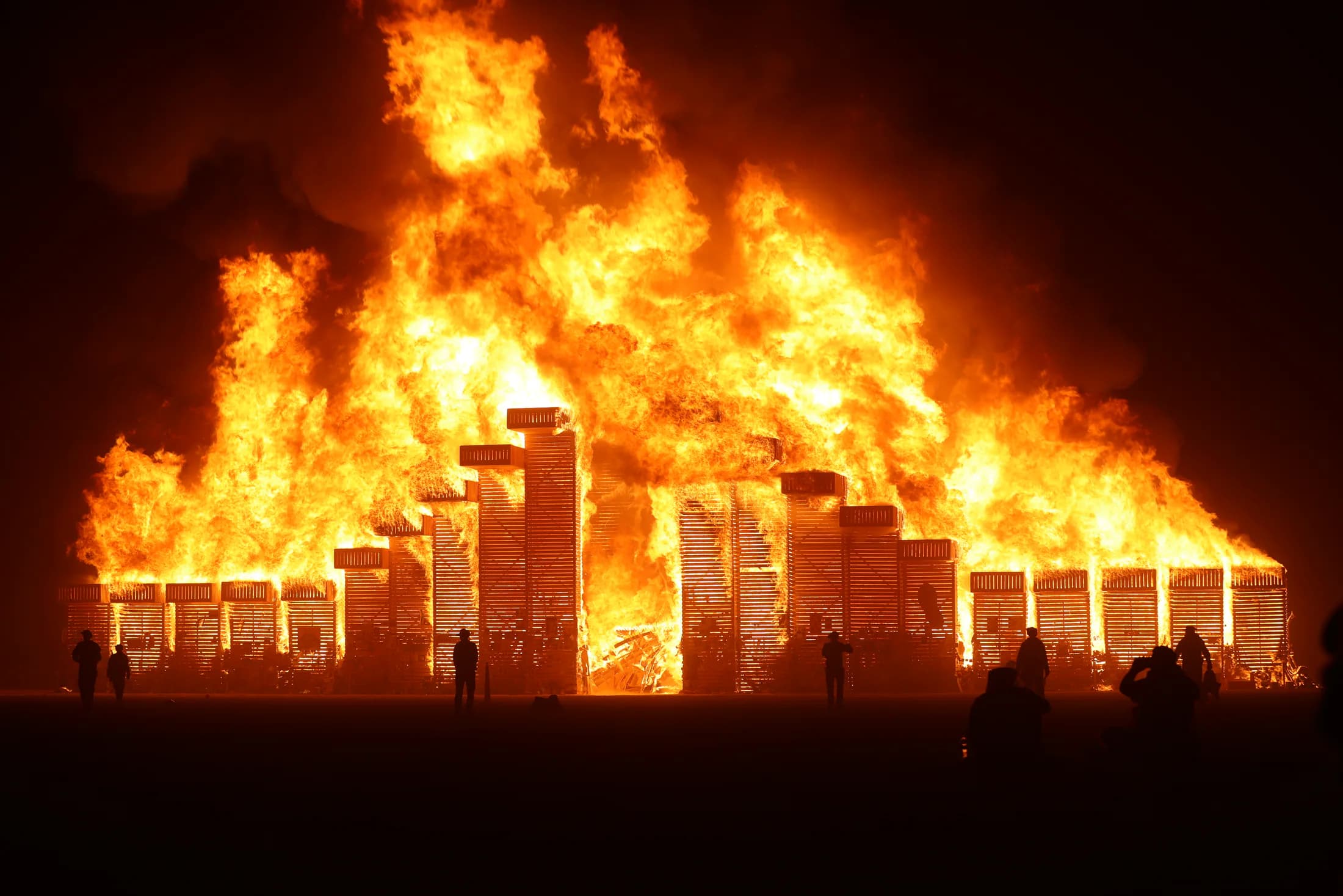 The Temple at Burning Man 2019, photograph 3 of 9