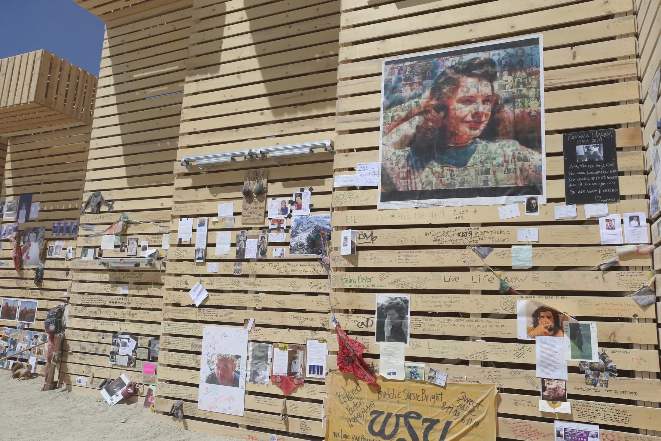 The Temple at Burning Man 2019, photograph 6 of 9