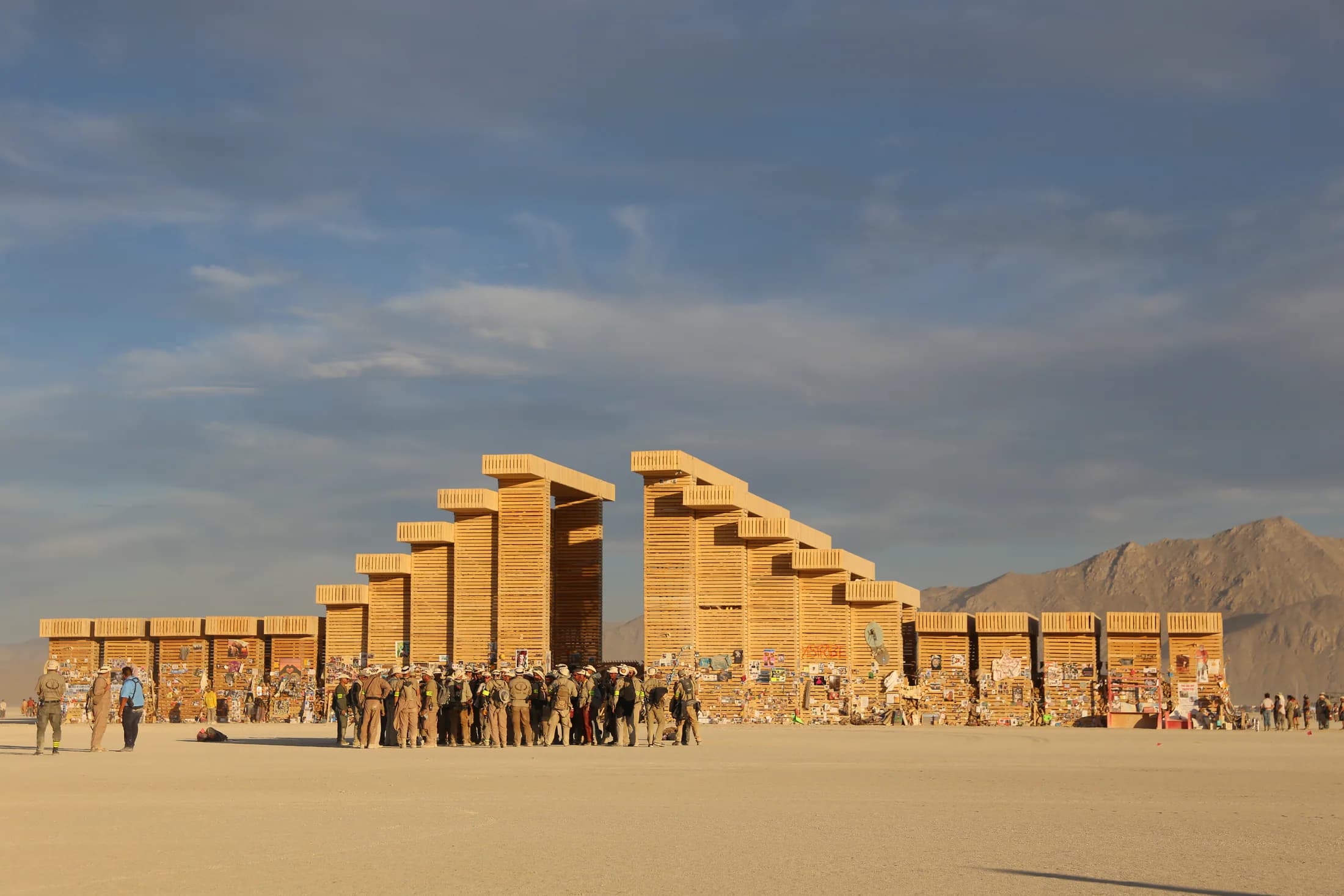The Temple at Burning Man 2019, photograph 8 of 9