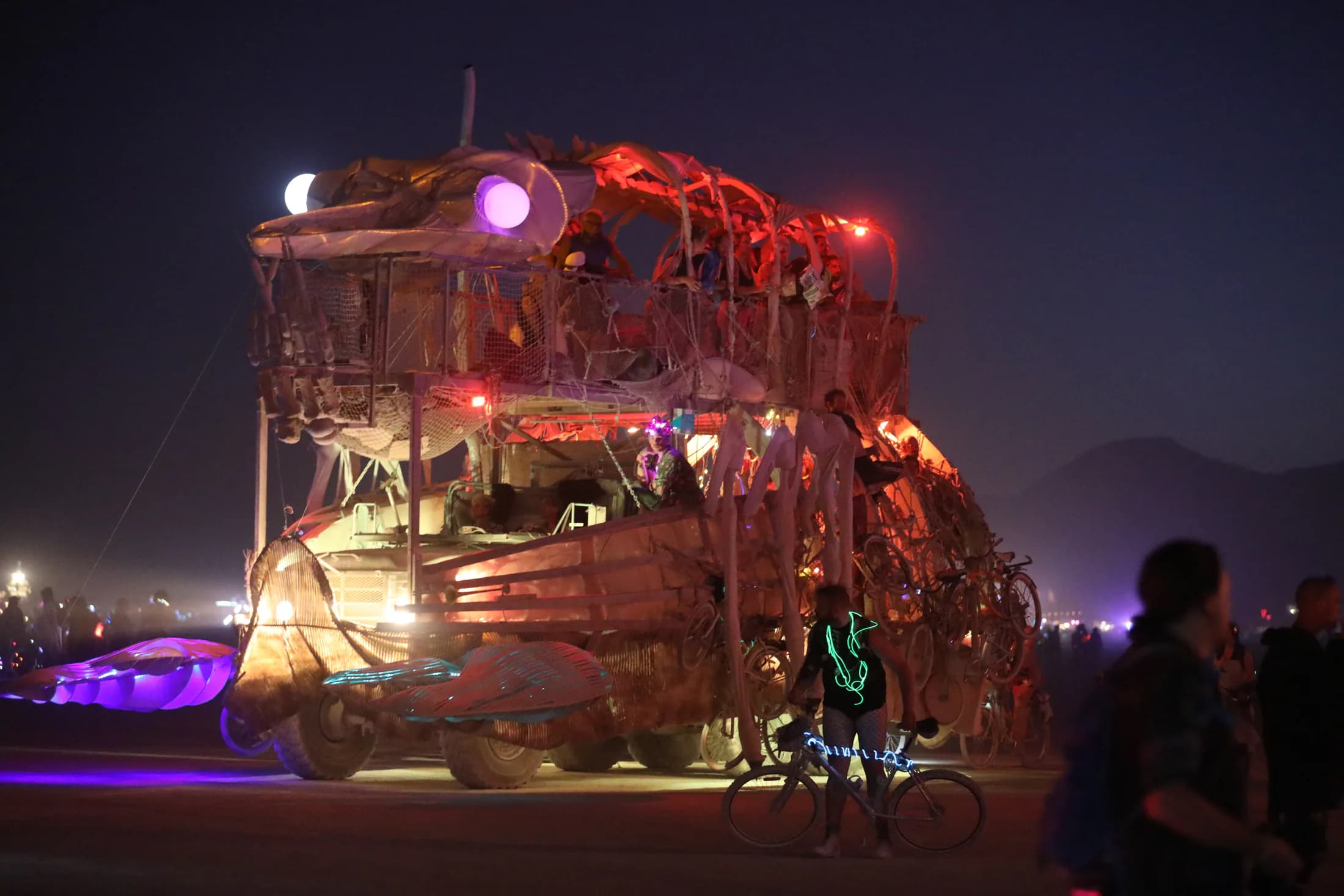 Mutant Vehicles at Burning Man 2019, photograph 12 of 16