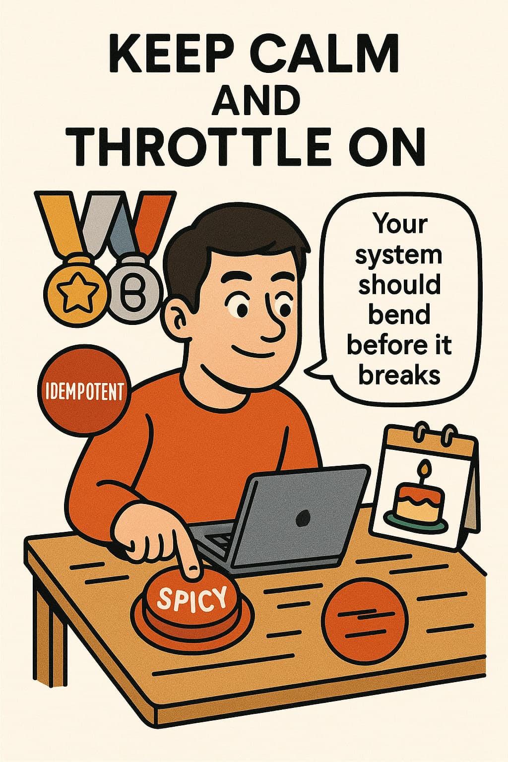 Keep Calm and Throttle On