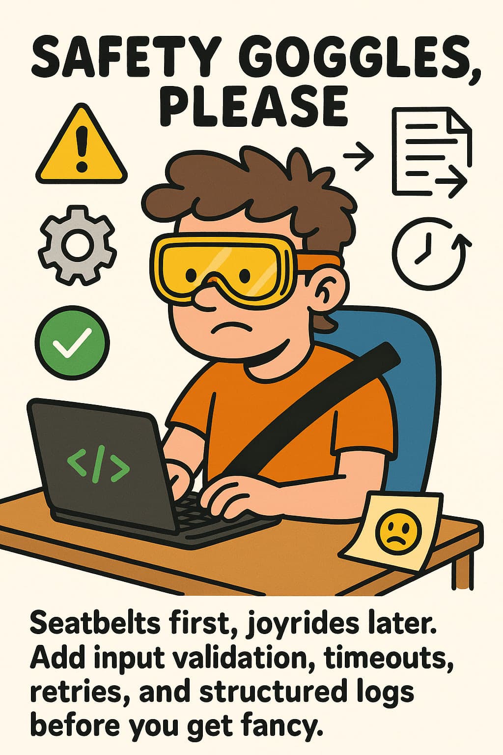 Safety Goggles, Please