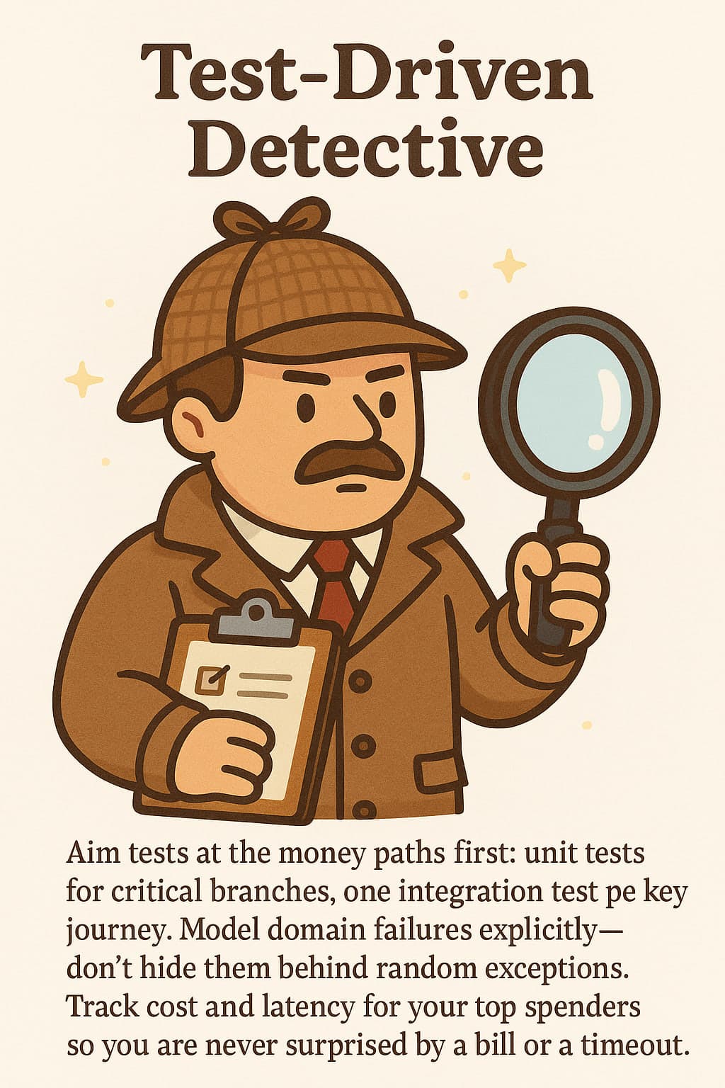 Test‑Driven Detective